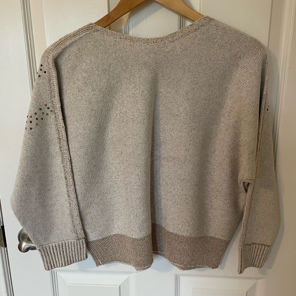 Nic+Zoe
Constellation Relaxed-Fit Rhinestone Embellished Sweater, M - Picture 5 of 5